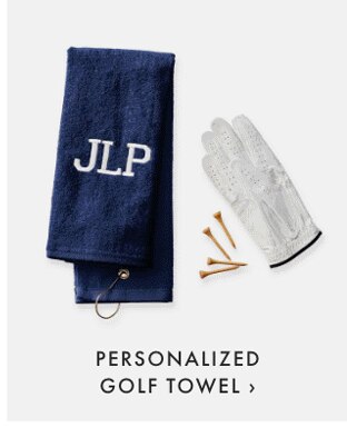 PERSONALIZED GOLF TOWEL ›