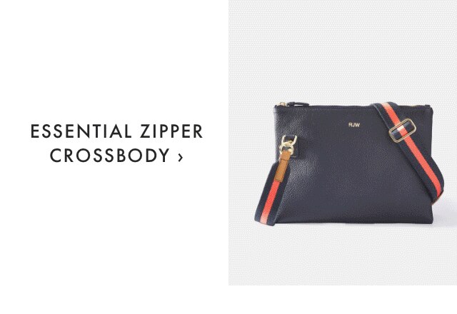 ESSENTIAL ZIPPER CROSSBODY ›