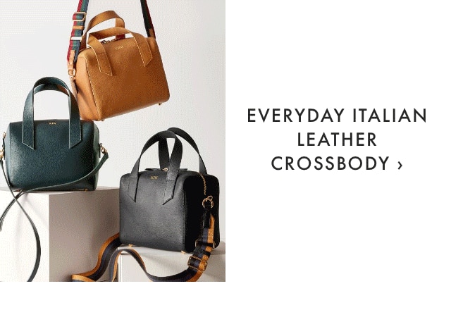EVERYDAY ITALIAN LEATHER CROSSBODY ›