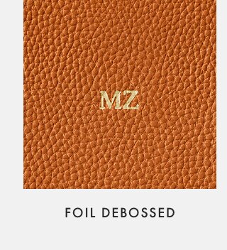 FOIL DEBOSSED