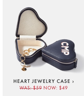 HEART JEWELRY CASE › WAS: $59 NOW: $49