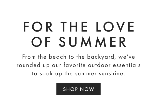 We’re getting ready for warmer days ahead with our must-haves for spring sunshine.