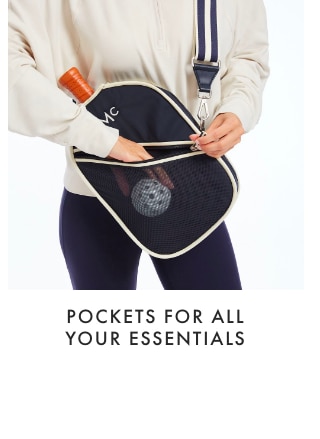 POCKETS FOR ALL YOUR ESSENTIALS
