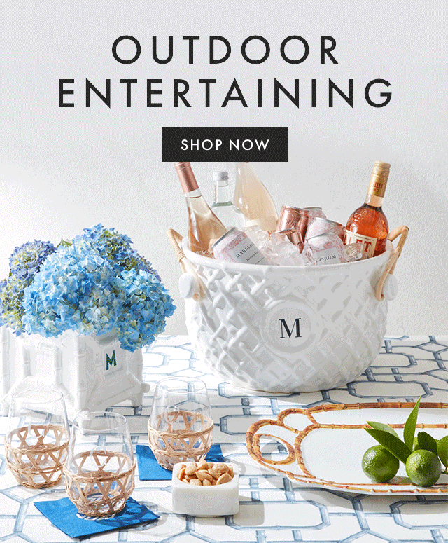 OUTDOOR ENTERTAINING - SHOP NOW