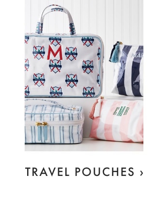 TRAVEL POUCHES ›