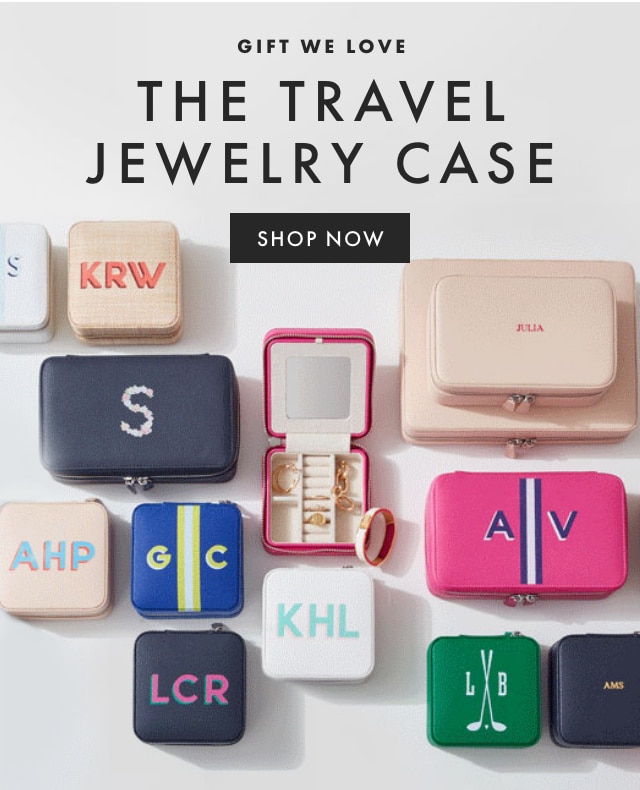 GIFT WE LOVE - THE TRAVEL JEWELRY CASE - SHOP NOW GIFT WE LOVE THE TRAVEL JEWELRY CASE 