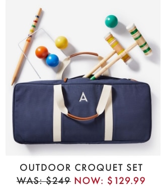 OUTDOOR CROQUET SET - WAS: $249 NOW: $129.99