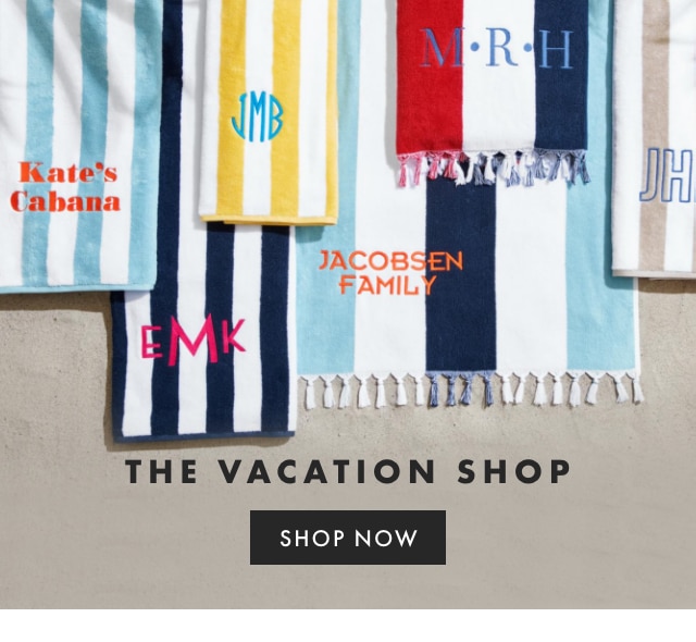 THE VACATION SHOP - SHOP NOW