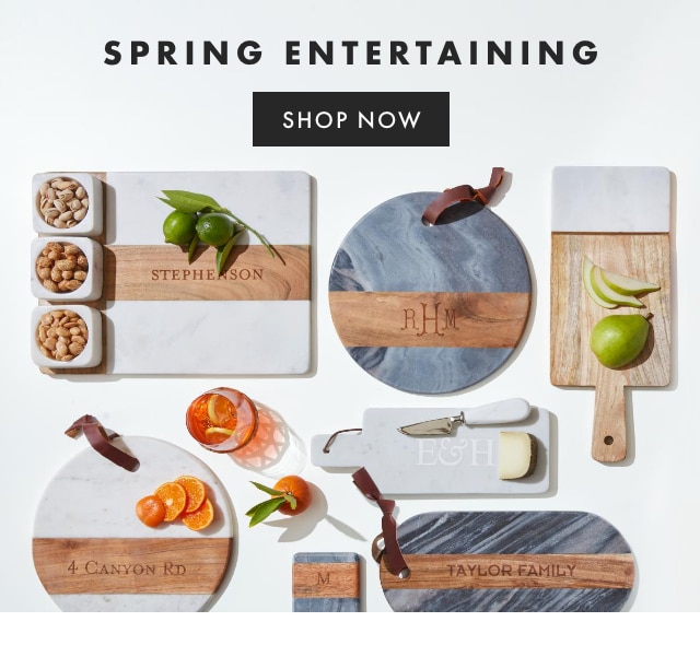 SPRING ENTERTAINING - SHOP NOW