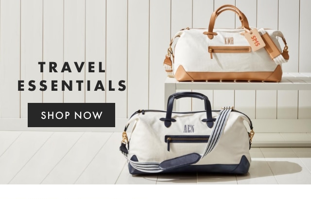 TRAVEL ESSENTIALS - SHOP NOW