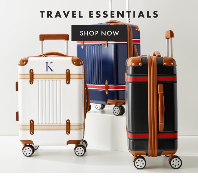 TRAVEL ESSENTIALS - SHOP NOW