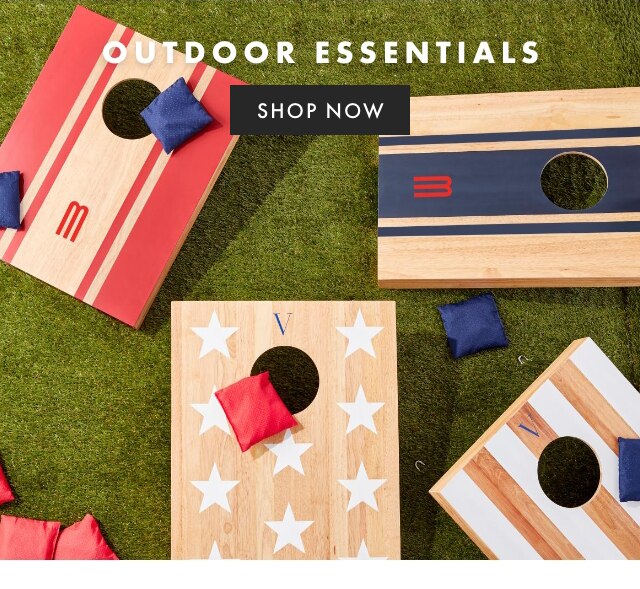 OUTDOOR ESSENTIALS - SHOP NOW
