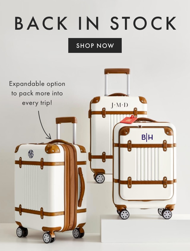 WHEREVER YOU VENTURE - SHOP NOW - New expandable option to pack more into every trip!