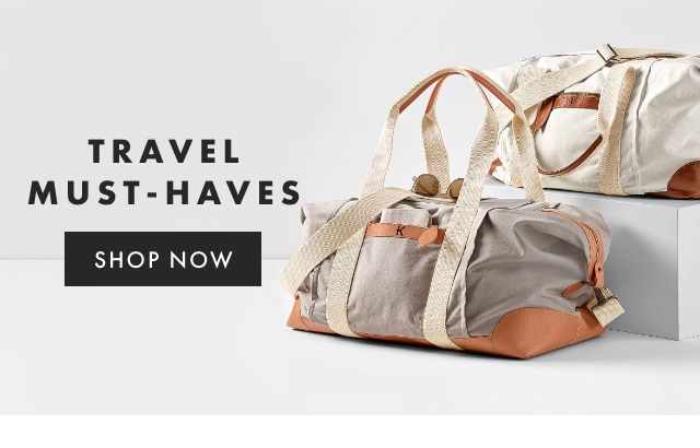 TRAVEL MUST-HAVES - SHOP NOW