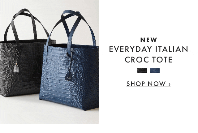 NEW EVERYDAY ITALIAN CROC TOTE - SHOP NOW ›