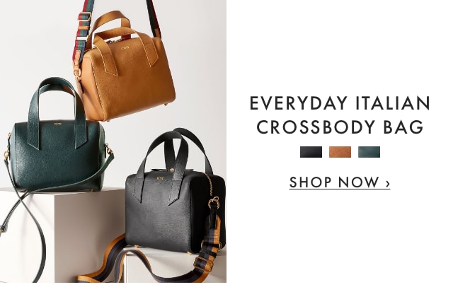 EVERYDAY ITALIAN CROSSBODY BAG - SHOP NOW ›