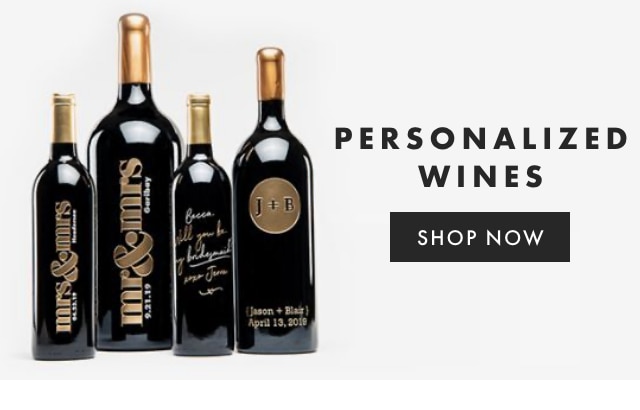 Personalized wines - SHOP NOW