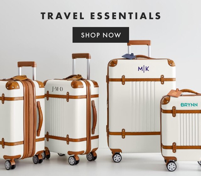 TRAVEL ESSENTIALS - SHOP NOW