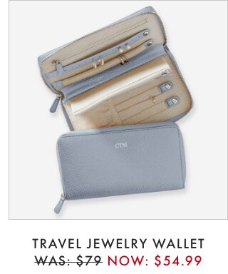 TRAVEL JEWELRY WALLET - WAS: $79 NOW: $54.99