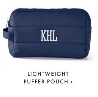 LIGHTWEIGHT PUFFER POUCH ›