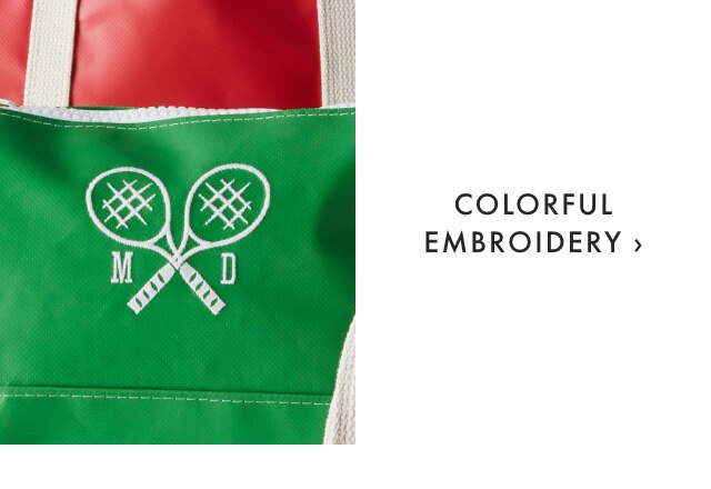 COLORFUL EMBROIDERY ›