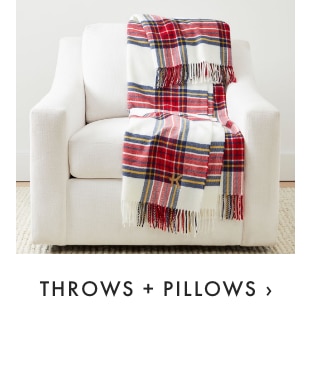 THROWS + PILLOWS ›