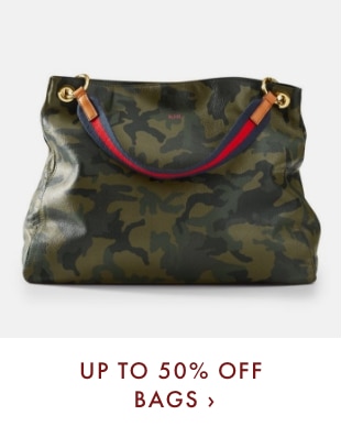 UP TO 50% OFF BAGS ›