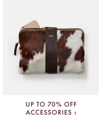 UP TO 70% OFF ACCESSORIES ›
