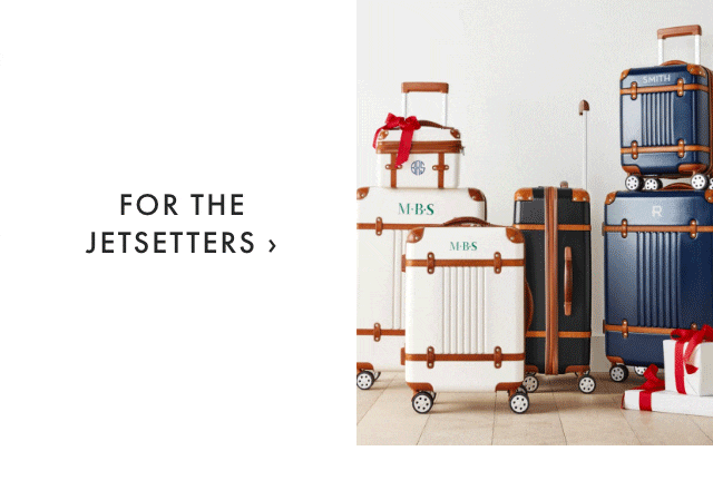FOR THE JETSETTERS ›