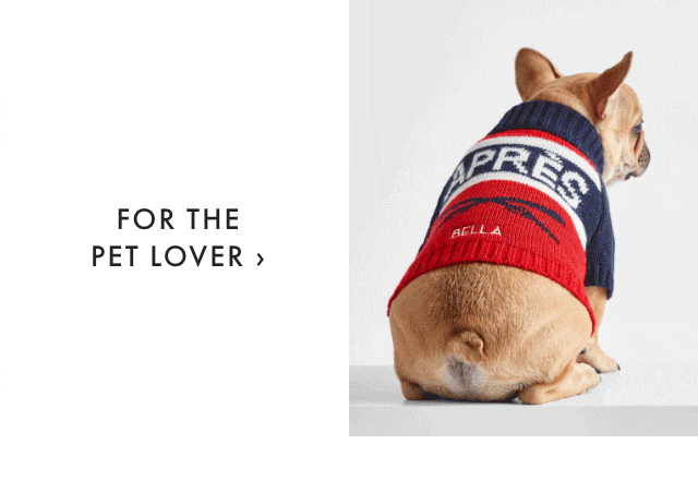 FOR THE PET LOVER ›