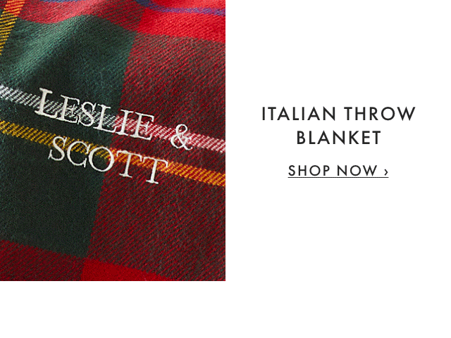 ITALIAN THROW BLANKET - SHOP NOW ›