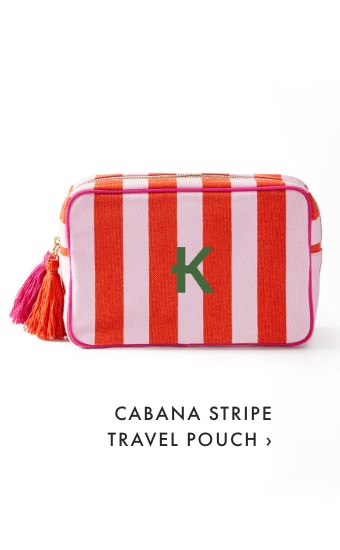 CABANA STRIPE TRAVEL POUCH ›