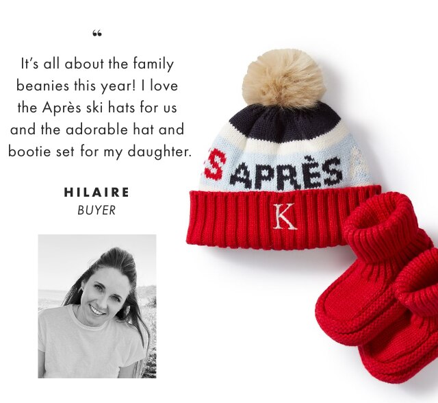 Apres Ski Hat and Booties - Hilaire, Buyer