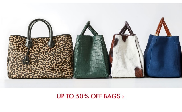 UP TO 50% OFF BAGS