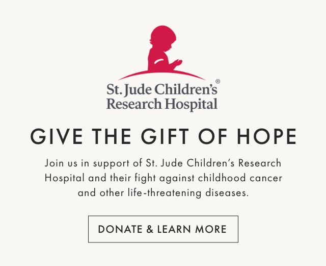 St. Jude Children's Research Hospital - GIVE THE GIFT OF HOPE - DONATE & LEARN MORE