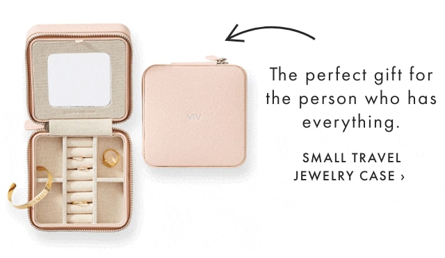 SMALL TRAVEL JEWELRY CASE