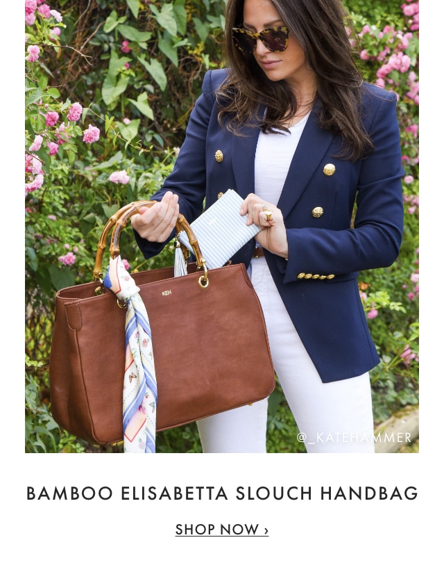 NEW COLORS - BAMBOO ELISABETTA SLOUCH HANDBAG - SHOP NOW &rsaquo;