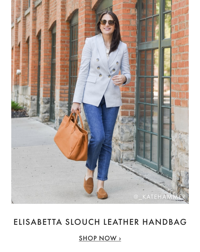 ELISABETTA SLOUCH HANDBAG - SHOP NOW &rsaquo;