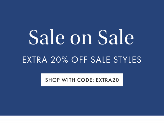 EXTRA 25% OFF SALE STYLES - USE CODE: EXTRA25 - SHOP NOW