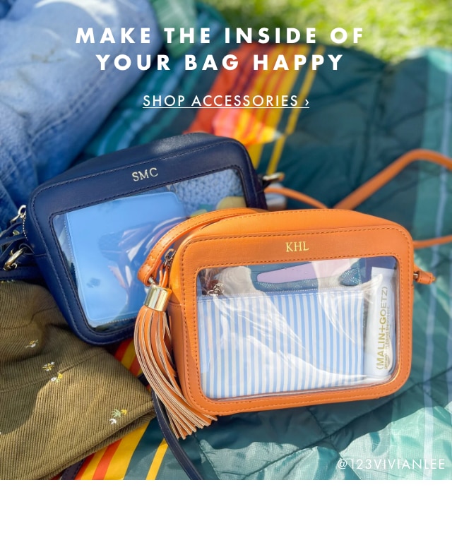 MAKE THE INSIDE OF YOUR BAG HAPPY - SHOP ACCESSORIES ›