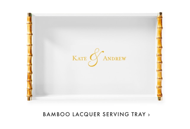 BAMBOO LACQUER SERVING TRAY ›