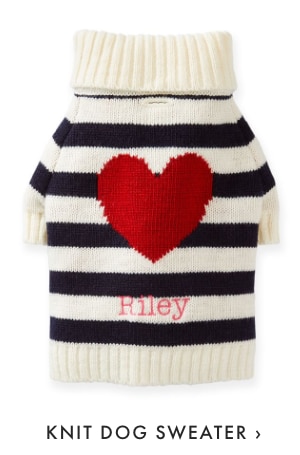 KNIT DOG SWEATER ›