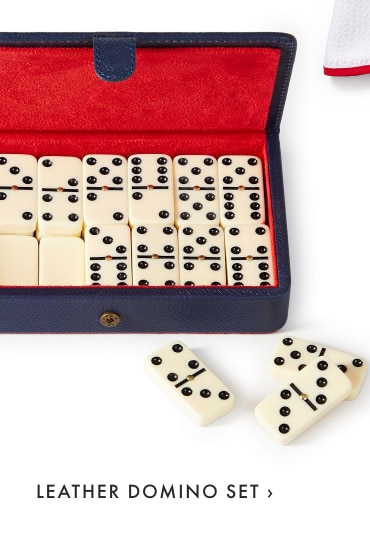 LEATHER DOMINO SET ›