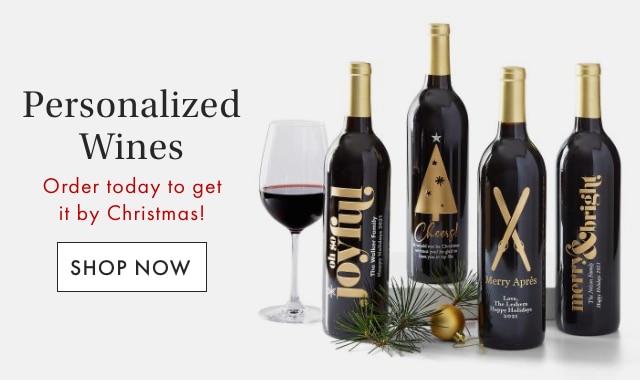 Personalized Wines - SHOP NOW