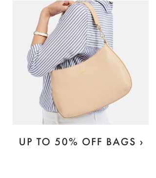 UP TO 50% OFF BAGS ›
