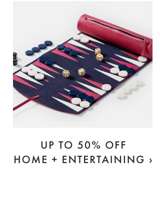 UP TO 50% OFF HOME + ENTERTAINING ›