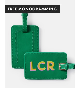 FREE MONOGRAMMING