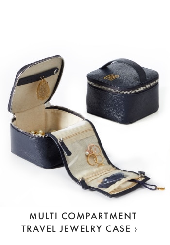 MULTI COMPARTMENT TRAVEL JEWELRY CASE ›