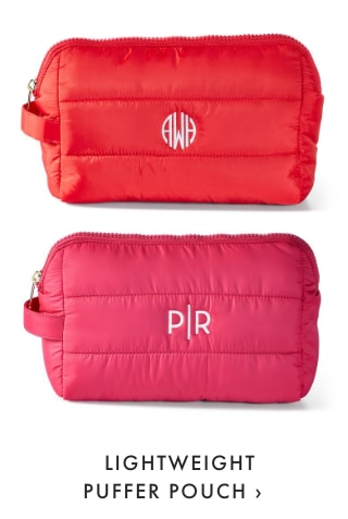 LIGHTWEIGHT PUFFER POUCH ›