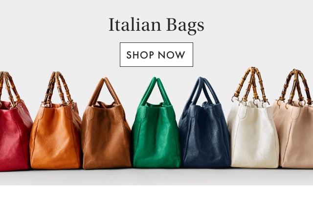 Italian Bags - SHOP NOW